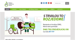 Desktop Screenshot of nadaceju.cz